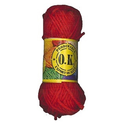 [9015.024] ESTAMBRE ESCOLAR ROJO BANDERA - 12G