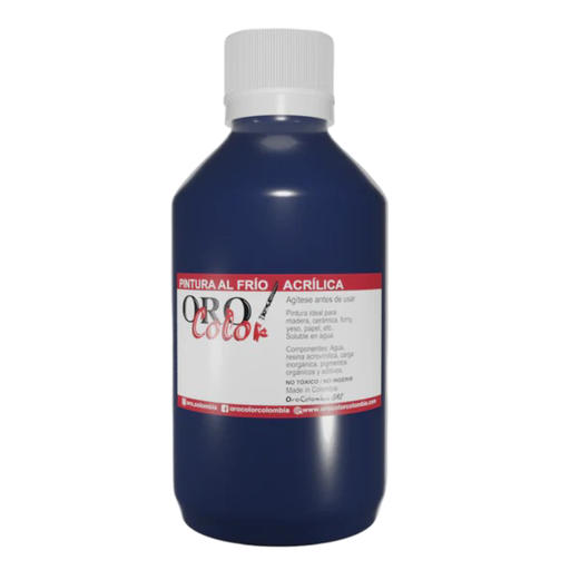 [F027-250] PINTURA AL FRIO AZUL INTENSO 250ML
