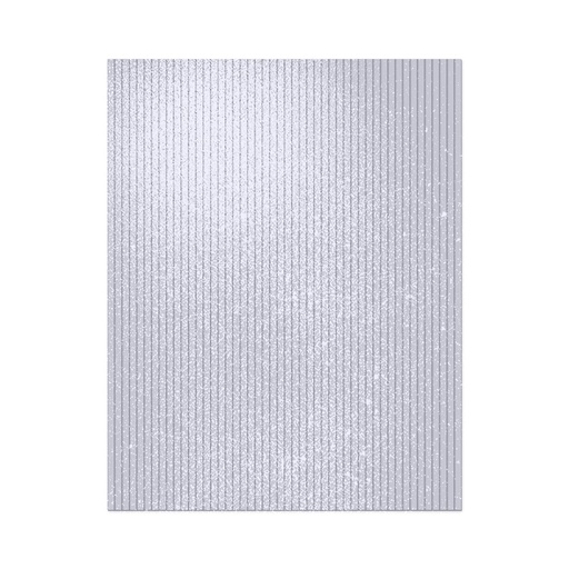 [1511.10] CARTULINA ONDA MICROCRISTAL PLATEADO MICA 265GR 50x70CM