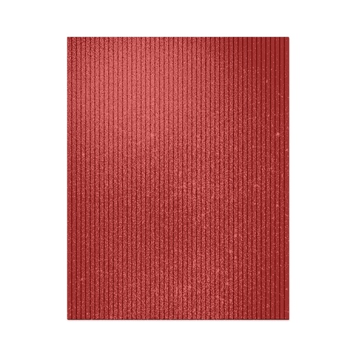 [1509.10] CARTULINA ONDA MICROCRISTAL ROJO RUBÍ 265GR 50x70CM