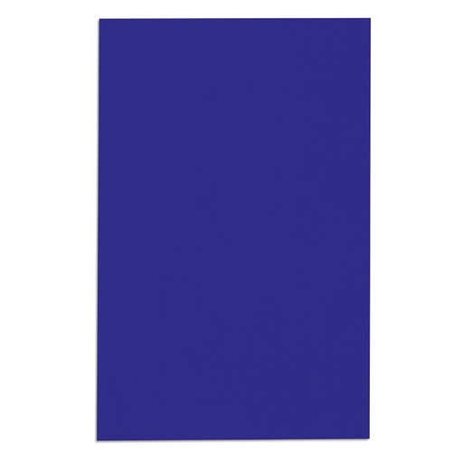 [22.2.3044] FOAMY DOBLE CARTA LISO AZUL ELECTRICO 