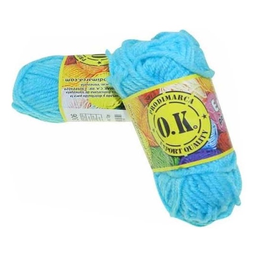 [9015.043] ESTAMBRE ESCOLAR AZUL CIELO - 12G