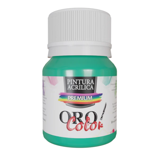 [A-716-30] PINTURA ACRILICA PREMIUM VERDE TURQUESA 30CM 