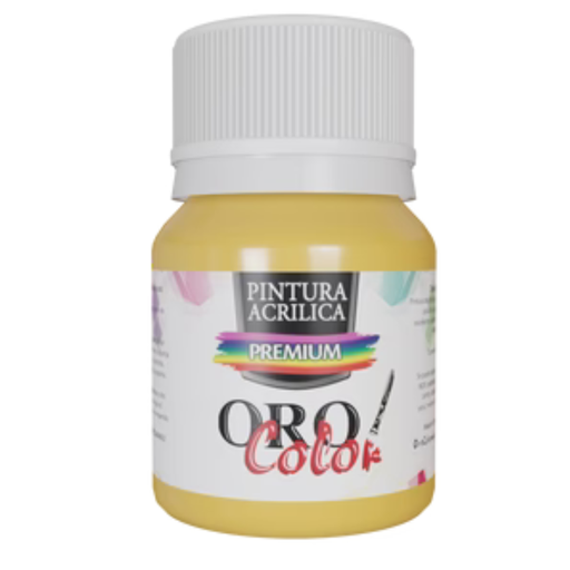 [A-699-30] PINTURA ACRILICA PREMIUM AMARILLO PASTEL 30ML 