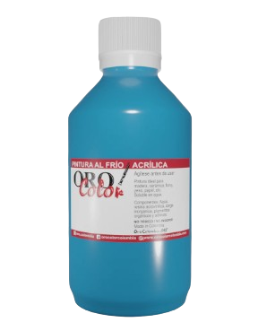 [F141-250] PINTURA AL FRIO AZUL CIELO 250ML