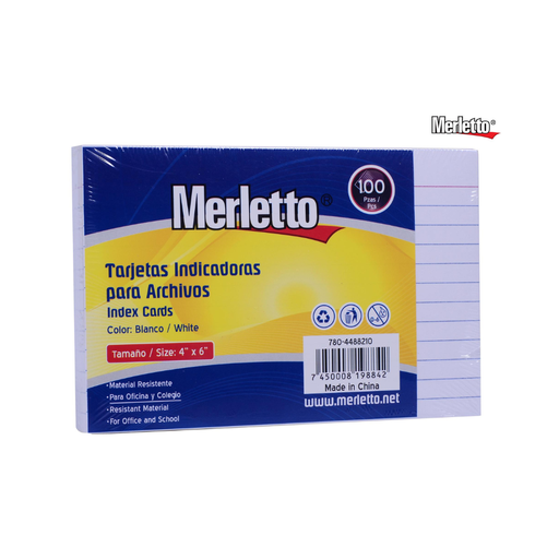 [780-4488210] FICHAS  4X6