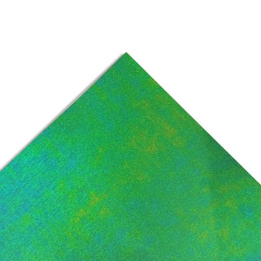 [SH-ID-011] CARTULINA IRIDISCENTE PERLADA SEDA VERDE 300GR - 50x70CM