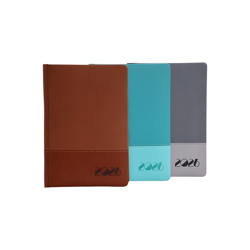 [783-2033259] AGENDA 2026 A5 PAPEL BLANCO 180 PAGINAS 14.5x21.1