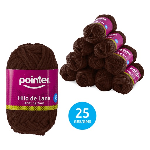 [7A018-KY-25G-BR] LANA PARA MANUALIDADES (MARRON)