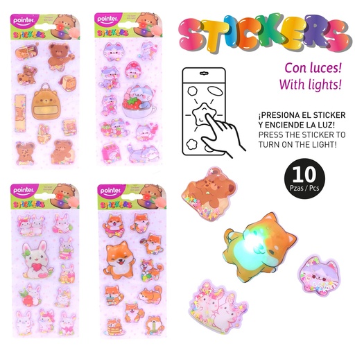[ANC-2511] STICKERS 3D CON LUZ