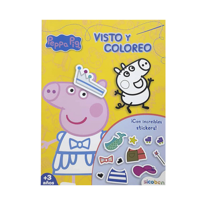 VISTO Y COLOREO