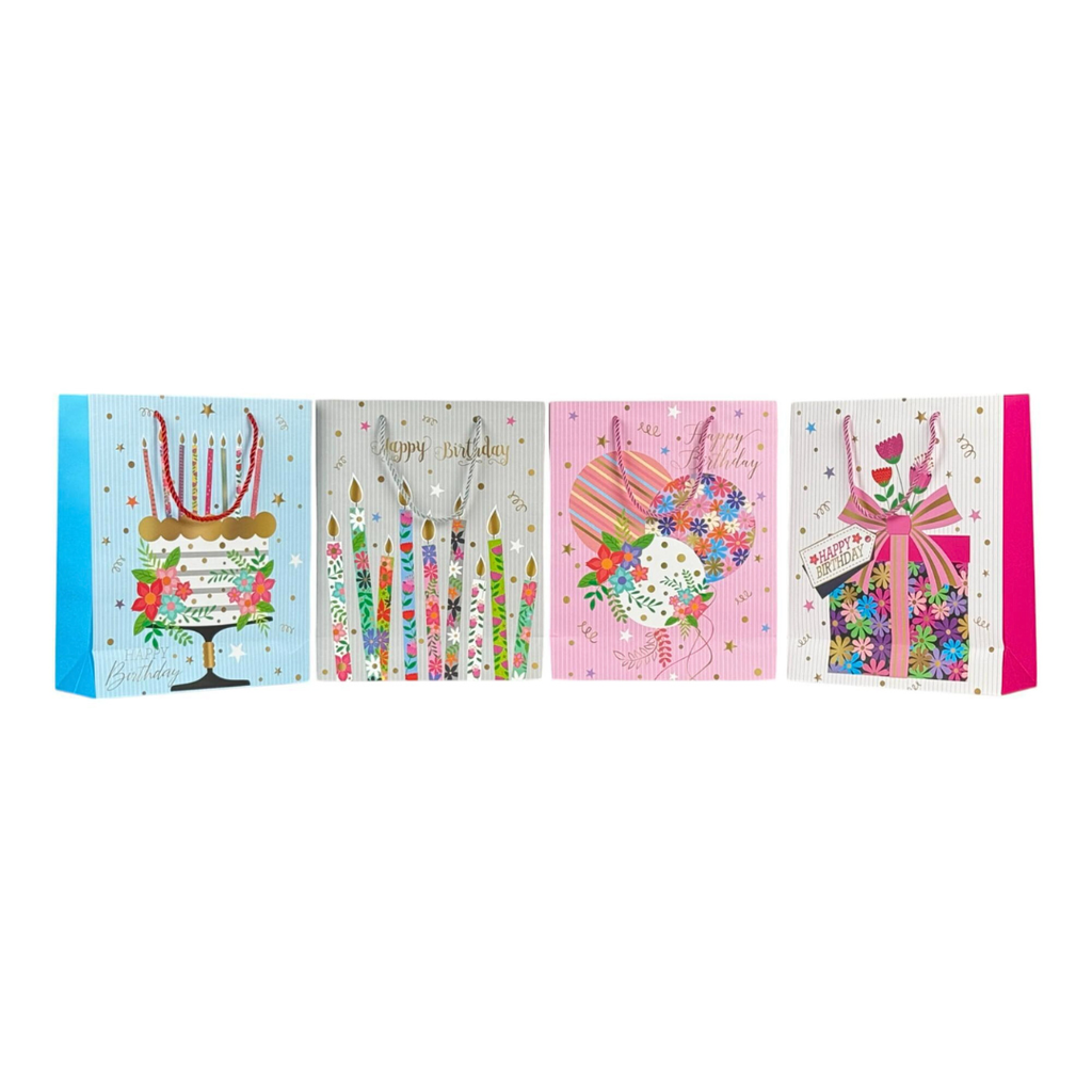BOLSA DE REGALO MEDIANA OCASION 26x32x10CM