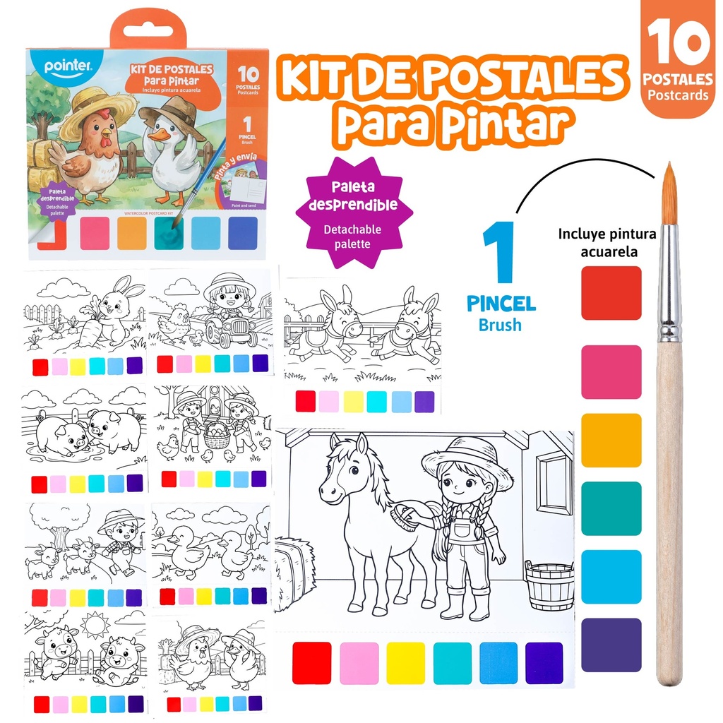 BLOCK PARA PINTAR CON ACUARELA 10 HOJAS