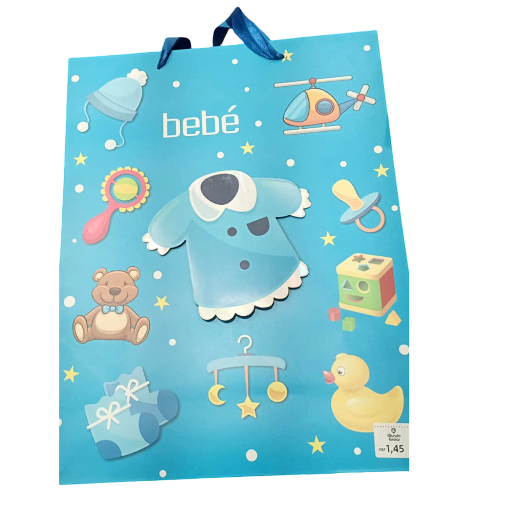BOLSA DE REGALO PARA NIÑOS GRANDE x12PZAS