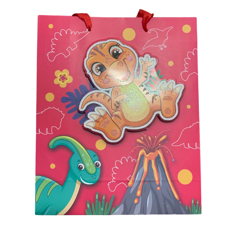 BOLSA DE REGALO PEQUEÑA DINOSAURIOS 
