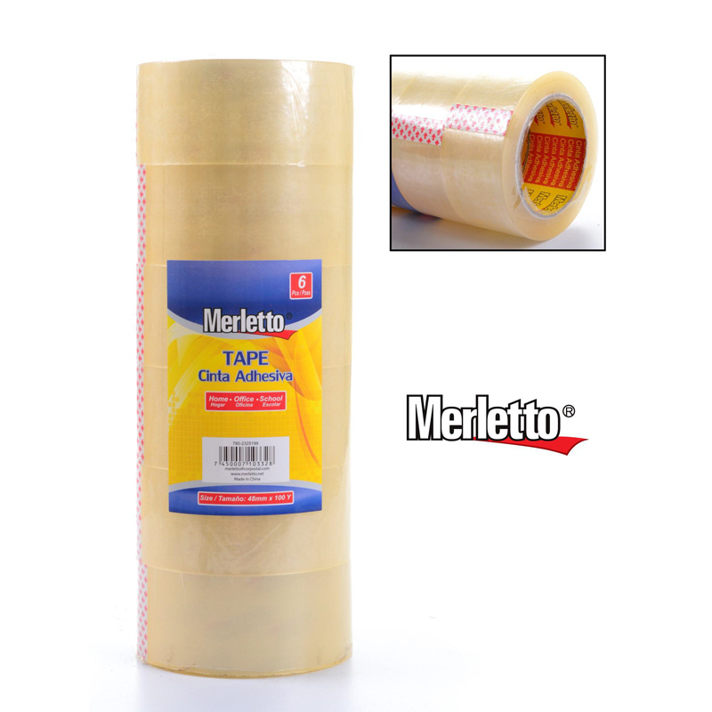 CINTA ADHESIVA DE EMPAQUE (4.8CM x 92MTS)