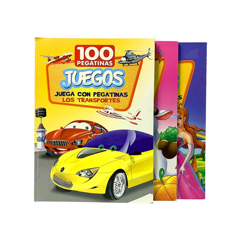 CUENTO COLECCIÓN 100 PEGATINAS CON JUEGOS