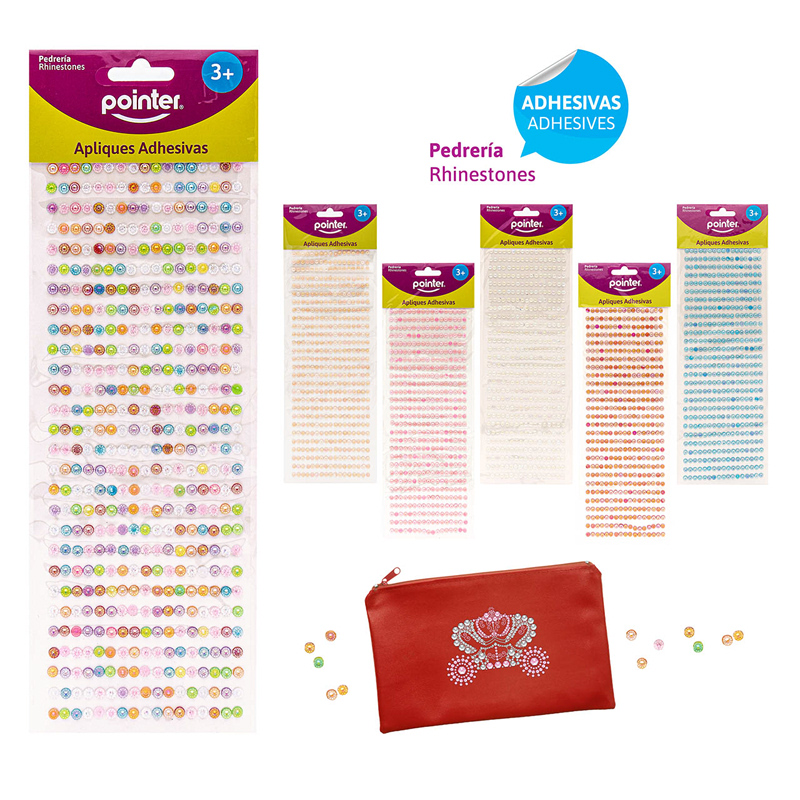 APLIQUES ADHESIVOS (PIEDRERIA)