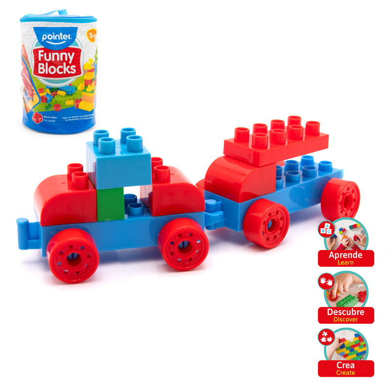 BLOQUES PARA ARMAR x180PZAS