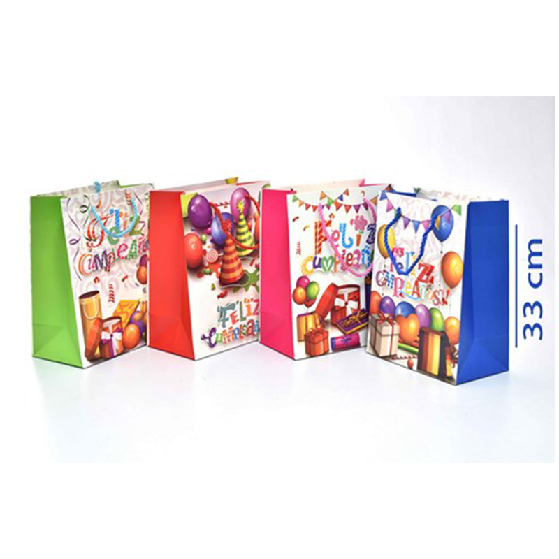 BOLSA DE REGALO (FELIZ CUMPLEAÑOS) M