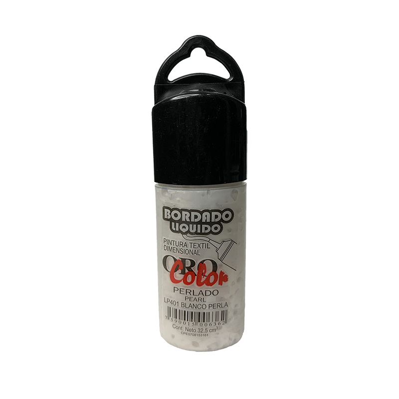 BORDADO LIQUIDO PERLADO BLANCO PERLA 32,5CM