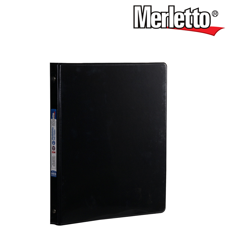 CARPETA DE ARO 1/2" NEGRO