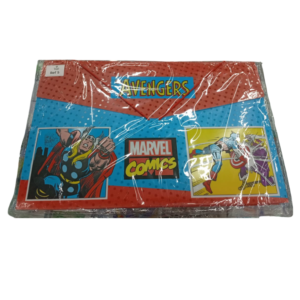 CARPETA PLASTIFICADA CON LIGA COMIC