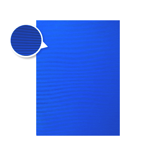 CARTULINA CORRUGADA AZUL MARINO 