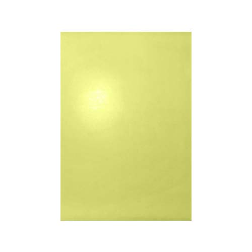 CARTULINA DOBLE FAZ BICOLOR AMARILLO PASTEL