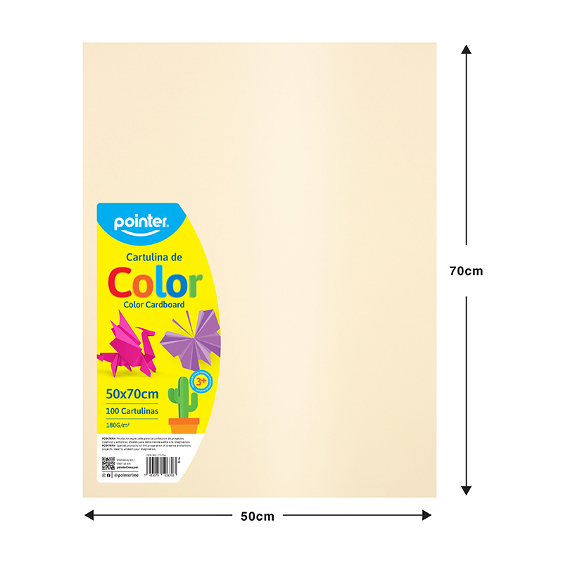 CARTULINA ESCOLAR AMARILLA 