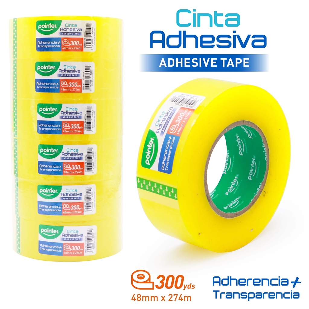 CINTA ADHESIVA (TAPE) 48mmx300yds