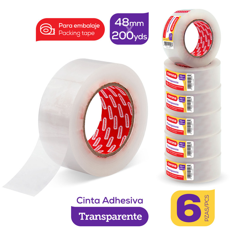 CINTA ADHESIVA DE EMPAQUE (48X200 YDS)