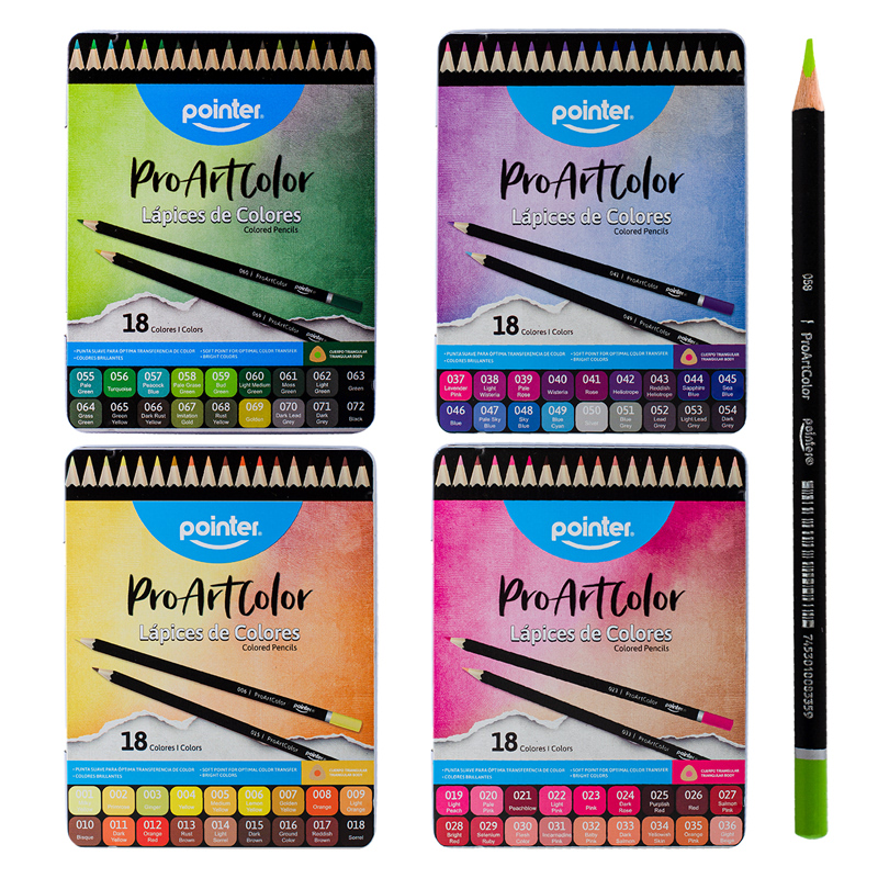 COLORES POINTER 4 GAMAS X18