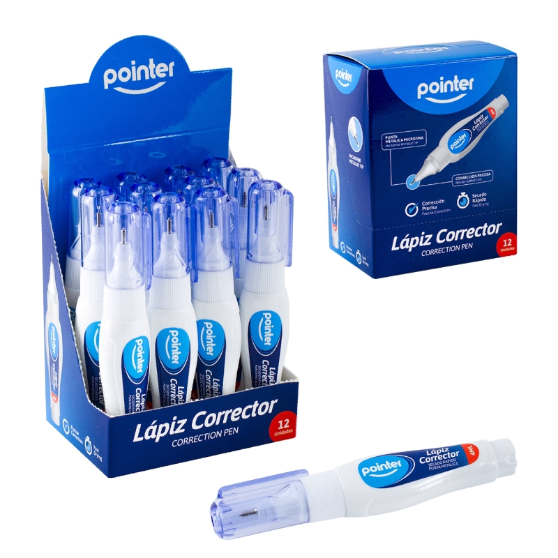 CORRECTOR LIQUIDO TIPO LAPIZ - 4ml