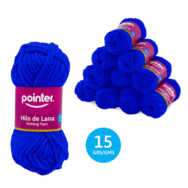 ESTAMBRE PARA MANUALIDADES AZUL REY - 15GRS