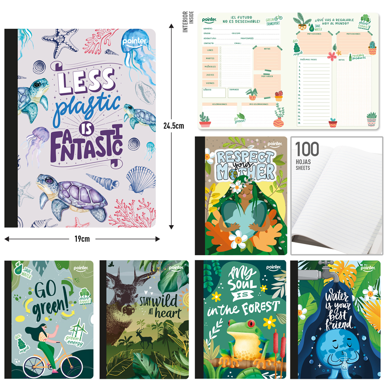 CUADERNO COSIDO RAYA ANCHA