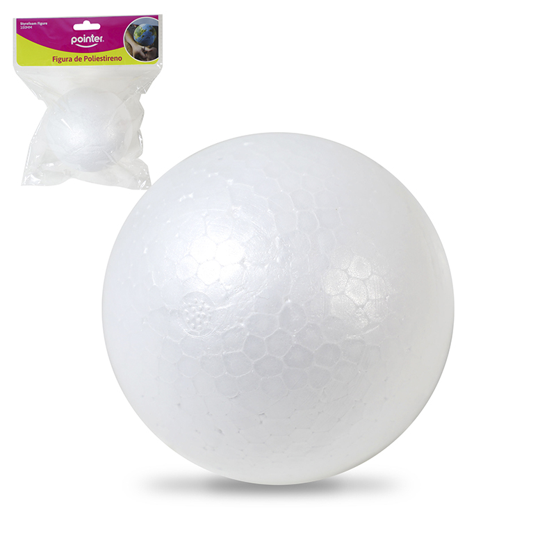 ESFERA DE POLIESTIRENO 10CM³ 