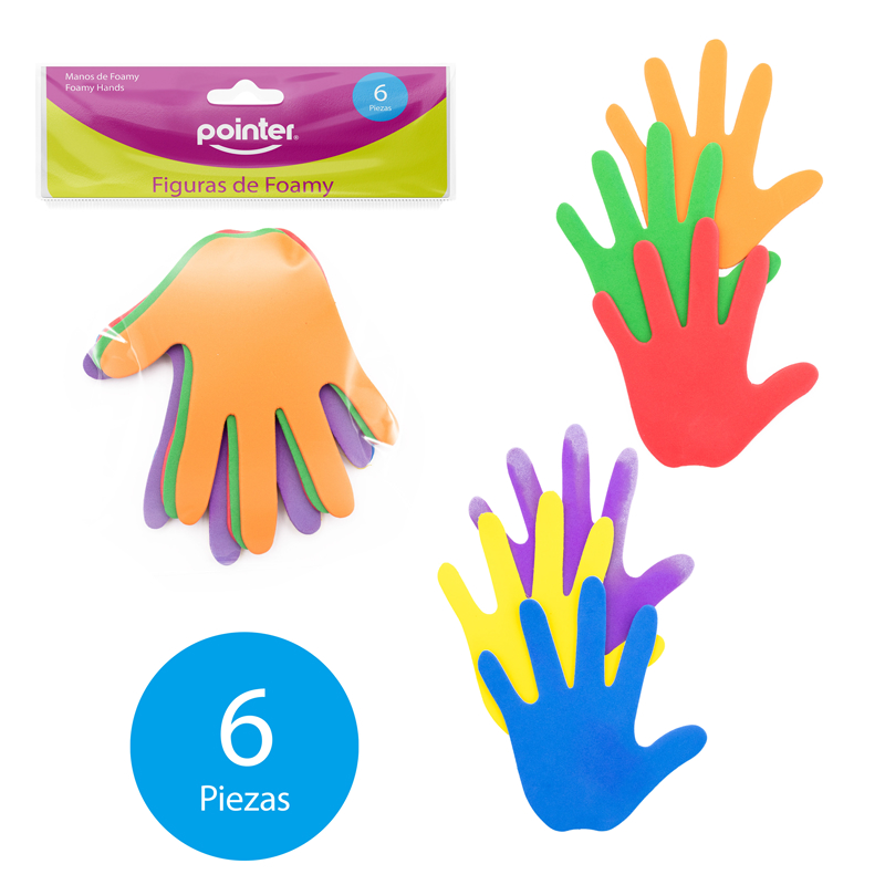FIGURAS DE FOAMY (MANO)