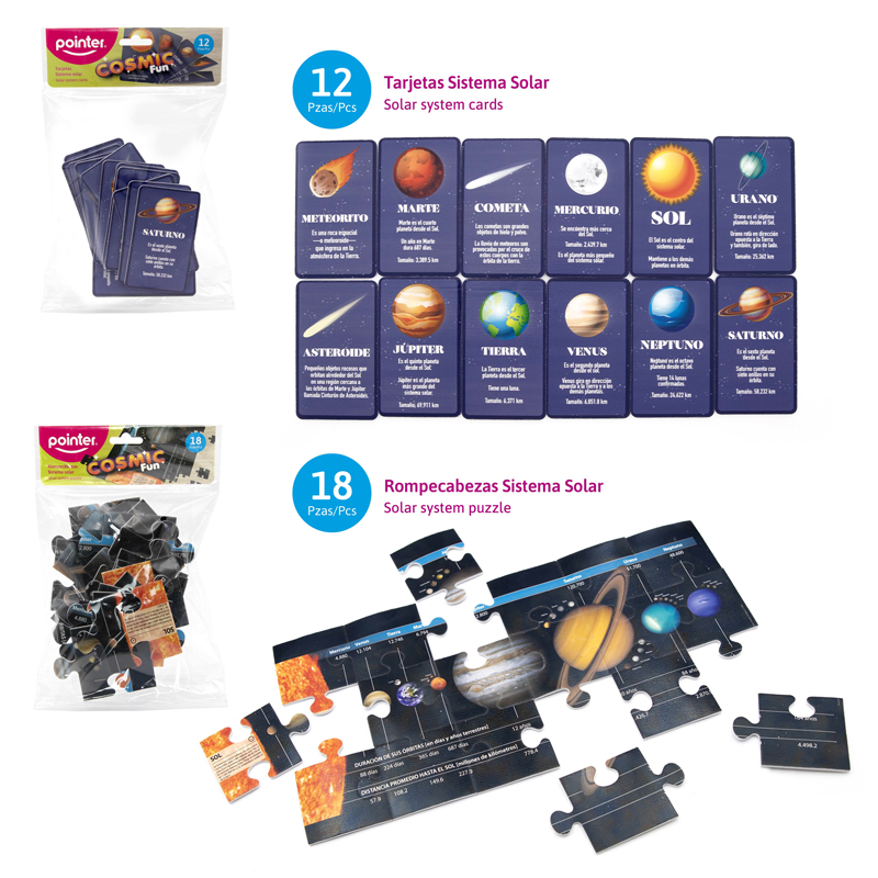 FIGURAS DE FOAMY (SISTEMA SOLAR)