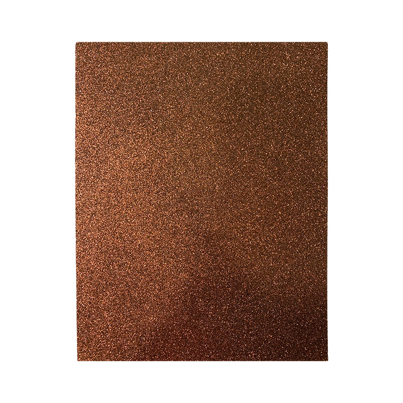 FOAMI ESCARCHADO MARRON CARTA (20X30CM)