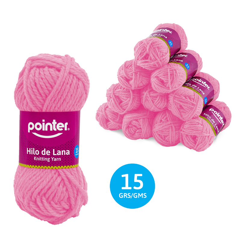 ESTAMBRE PARA MANUALIDADES ROSADO - 15GRS