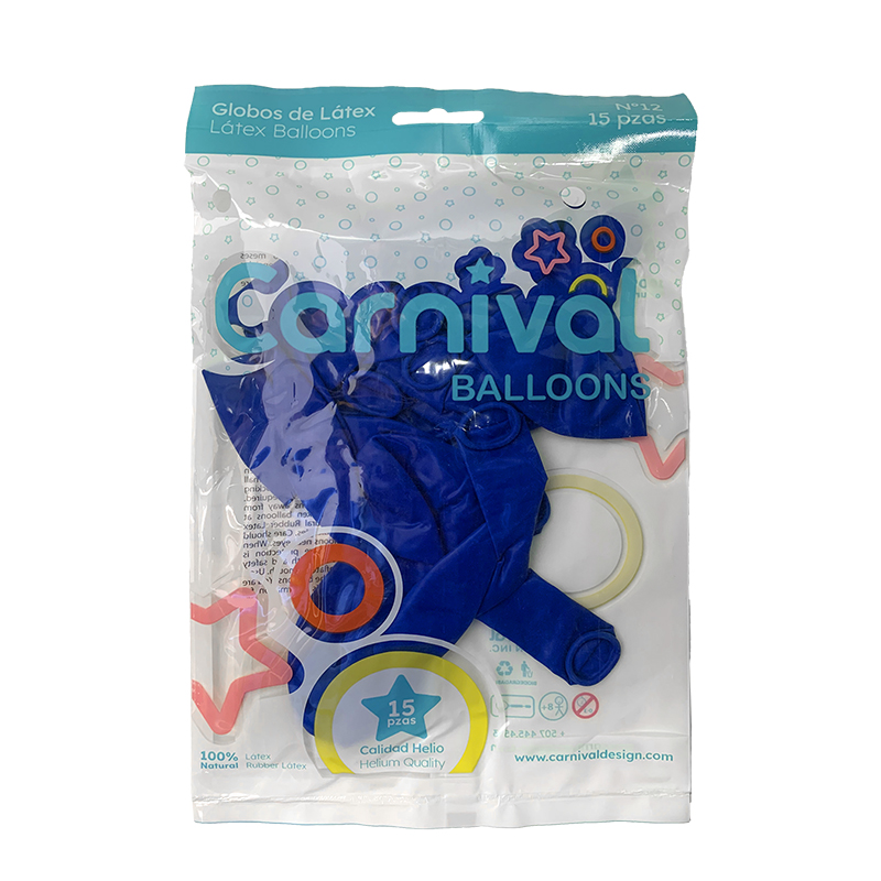 GLOBOS DE 15 AZUL REY