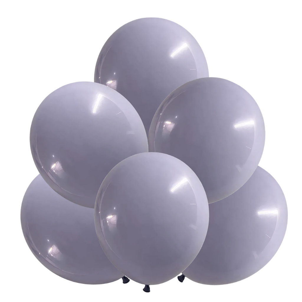 GLOBOS DE 50 GRIS PASTEL