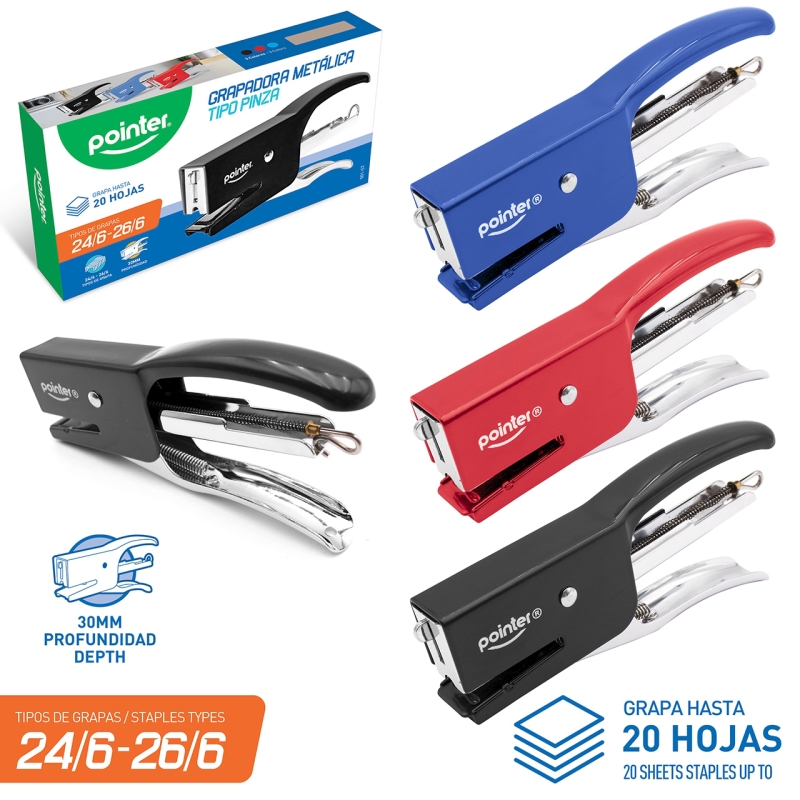 GRAPADORA METALICA TIPO PINZA