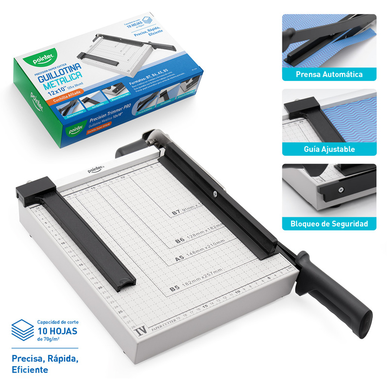 GUILLOTINA METALICA 12"x10"