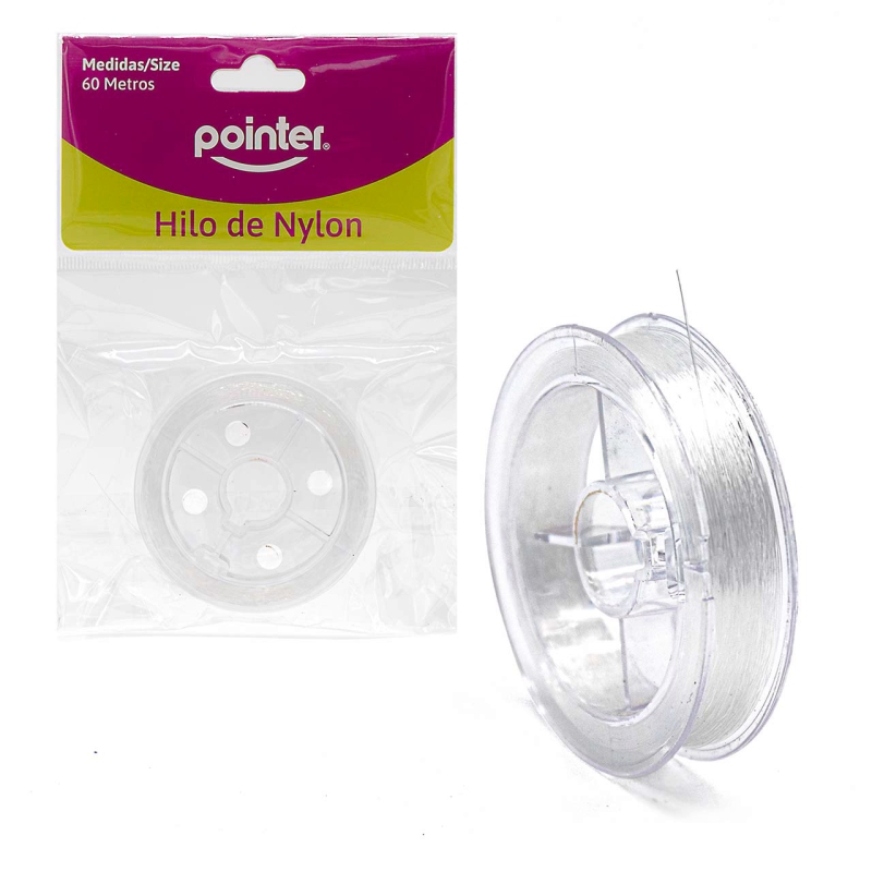 HILO NYLON PARA MANUALIDADES X 60M