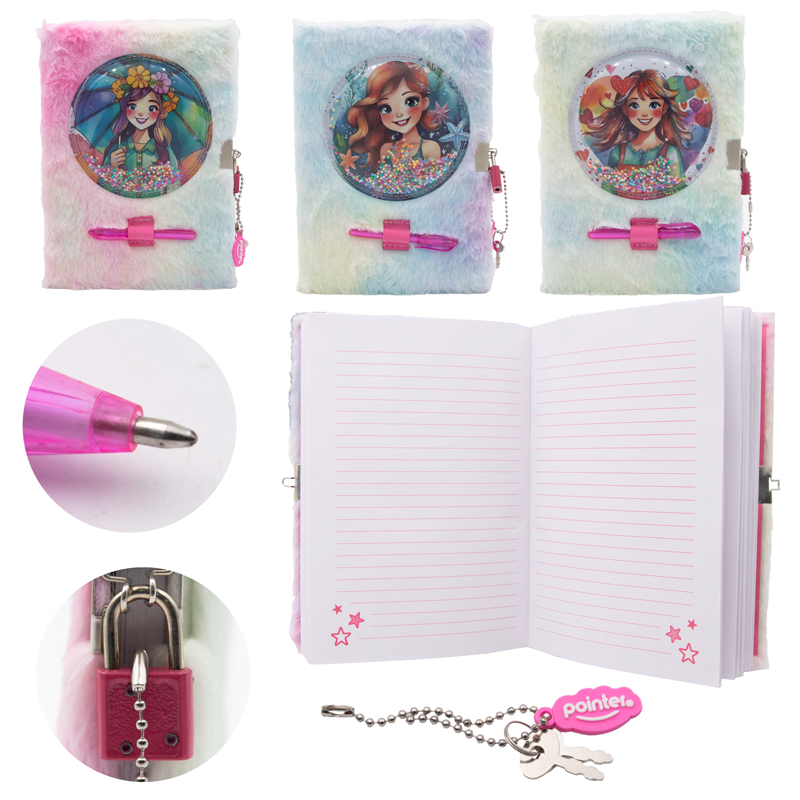 LIBRETA DE APUNTES CON PLUMA