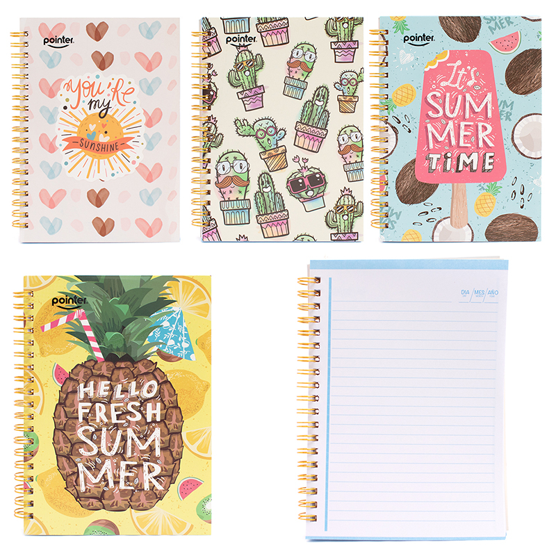 LIBRETA DE APUNTES ESPIRAL CON AROMA