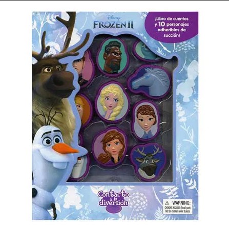 LIBRO DE FROZEN CONTACTO DE LA DIVERSION
