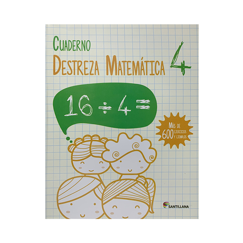 LIBRO DESTREZA MATEMATICA 4